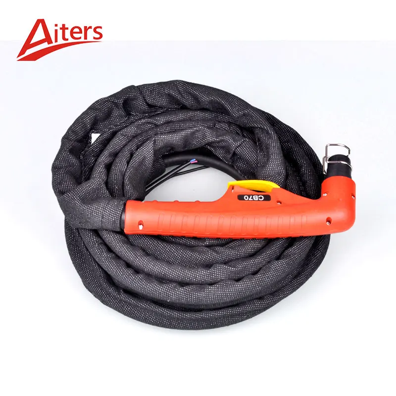 Compatible CB70 Plasma Cutter Torch Body 70A CP70 CB70 Cutting Torch With Central Connector