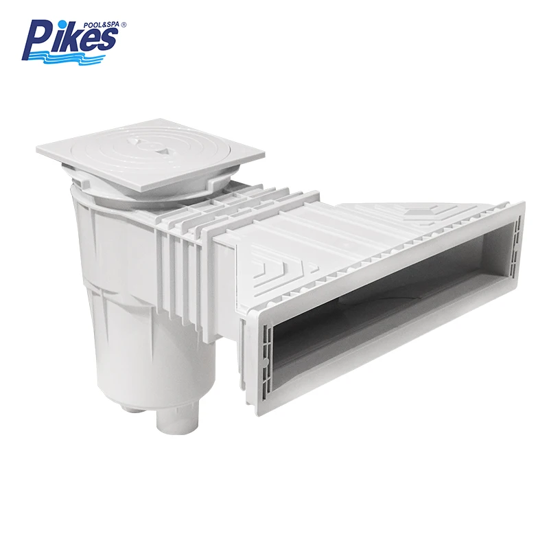 PIKES New Swim Pool Skimmer Pool Equipment Skimmer For Concrete &  Vinyl Pool