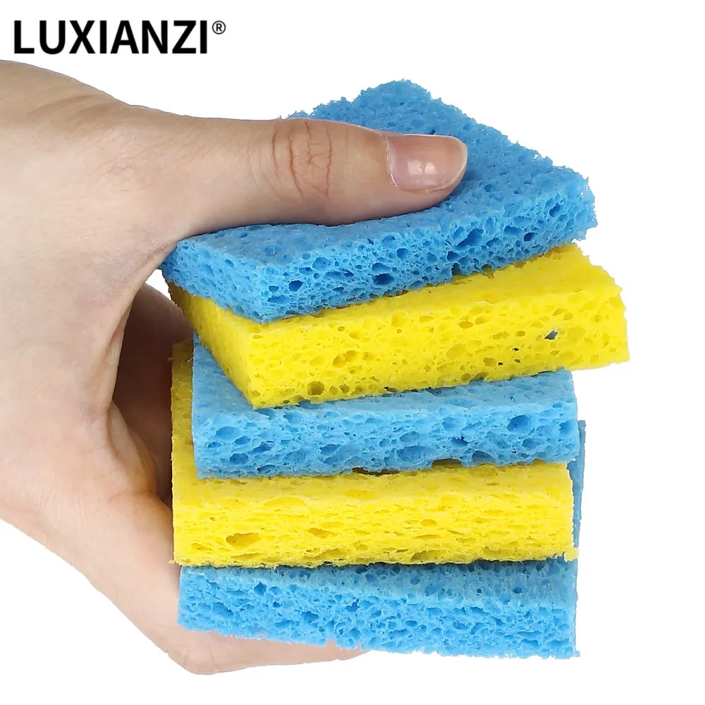 High Temperature Enduring Condense Electric Welding Yellow Soldering Tip Iron Cleaning Sponge