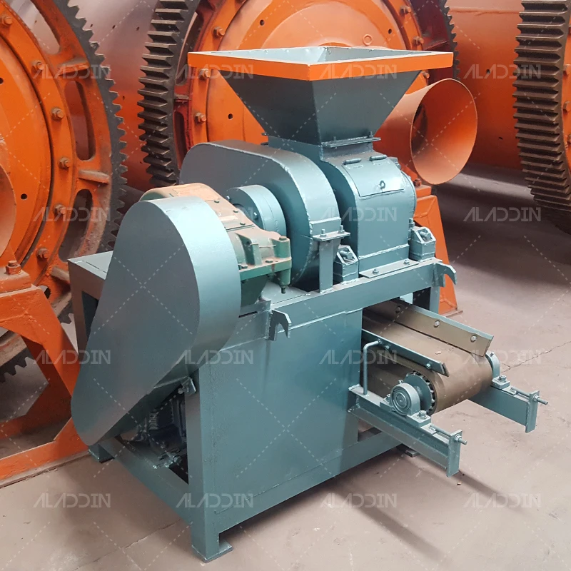 Simple operation of roller forming machine, mineral powder forming machine