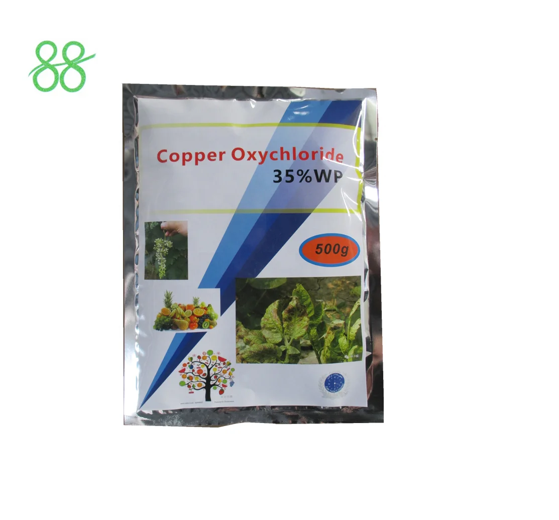 Оксихлорид меди 35% 50% WP, неорганический защитный фунгицид меди оксихлорид меди