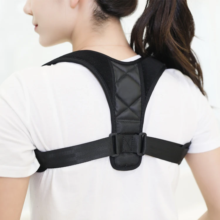Adjustable Back Straightener Back Brace Comfortable Posture Trainer for Spinal Alignment Support