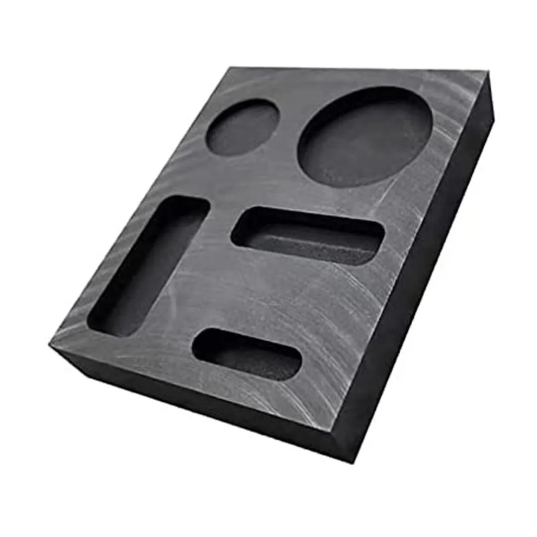 Custom graphite ingot molds wide range graphite jewelry mold ingot