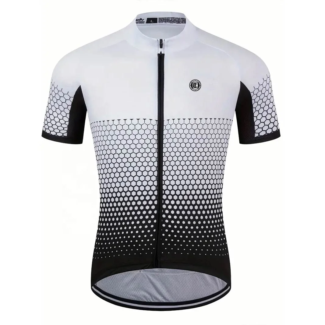 Top-Level Custom Modern Cycling Jersey for Men Short Sleeve Bicycle Bike Shirt for Road Biking