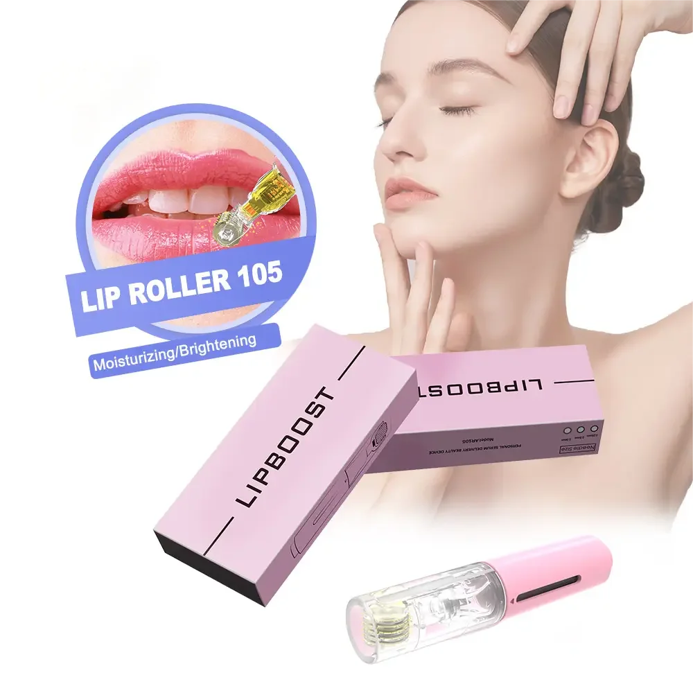 HOT Hydra Skin Lip Care Hydration Roller Micro Aqua Oil Delivery Lip Plumper Face Brow Hair Scalp Serum Applicator Beauty Tool