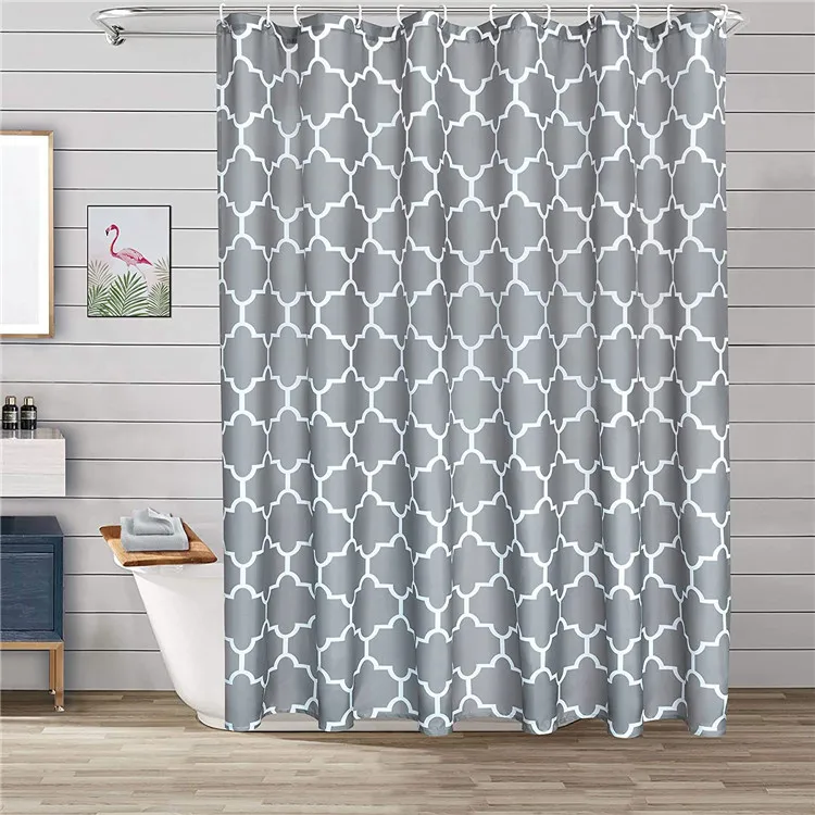 Лидер продаж на Amazon занавеска для душа Imiee из ткани нового дизайна с геометрическим узором 72x72 дюйма