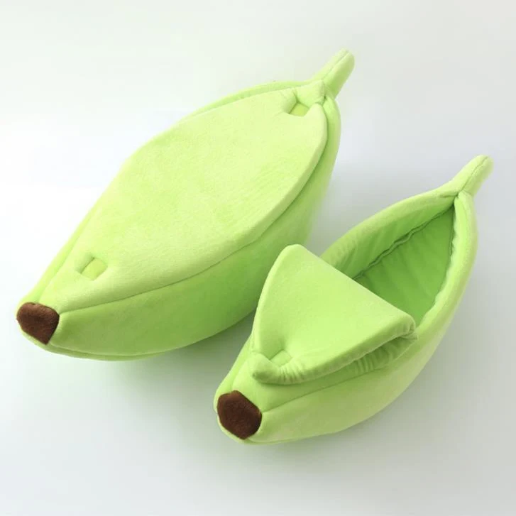 Cats Accesories Pet 2023 New Arrival Pet Bed For Dogs Cats Cute Banana Sofa