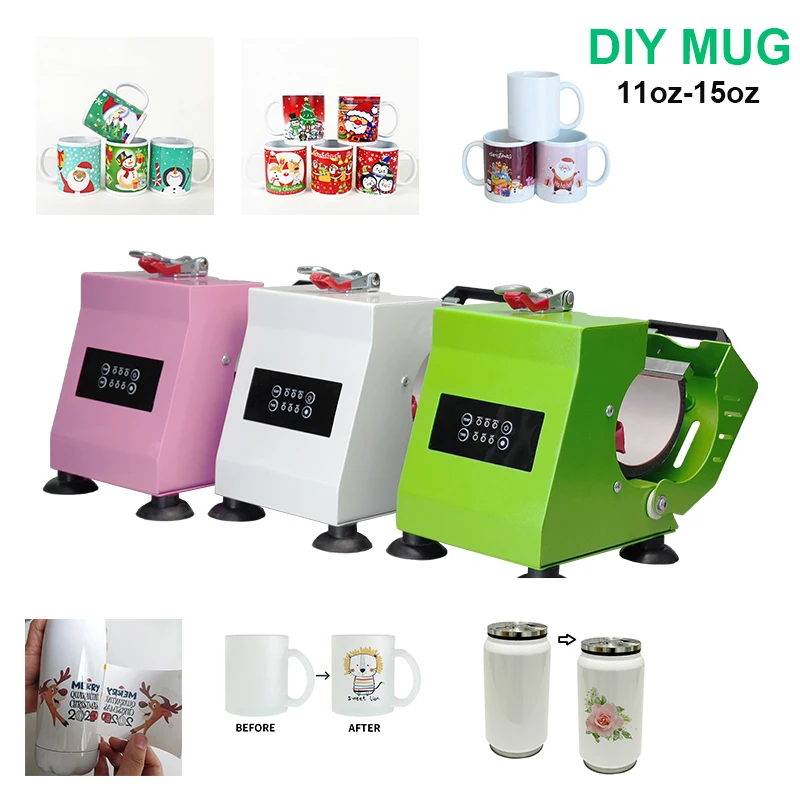 Wholesale 12oz Sublimation Easy Digital Printing Heat Press Coffee Tumbler Bottle Mug Printing Heat Press Machine