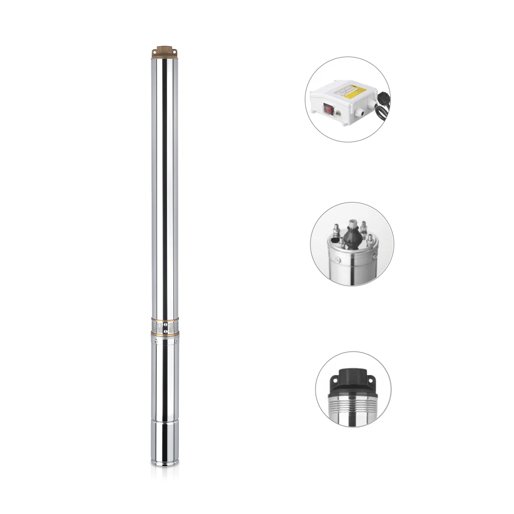 High Flow 1 Inch Submersible Tube Deep Well Water Pump Prices
