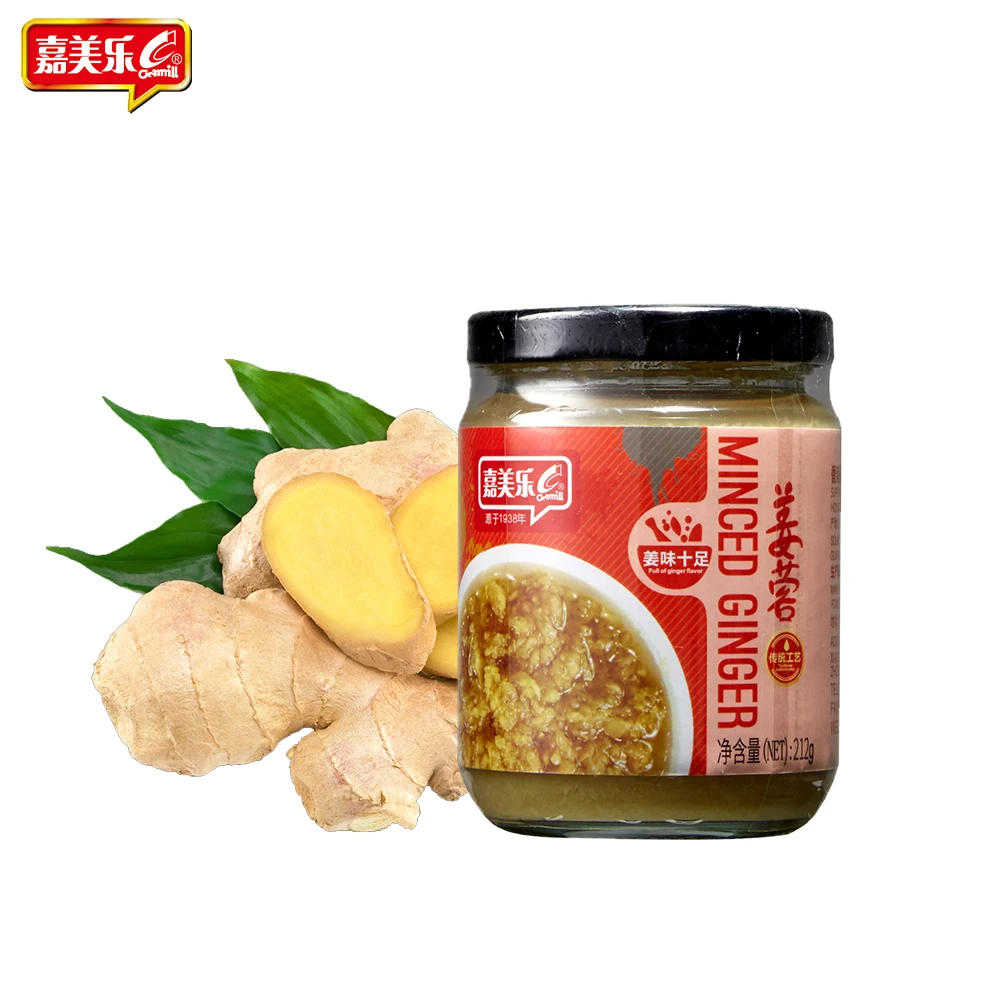 Лучшие продажи оптом 212 мл измельченного имбиря китайский другой соус