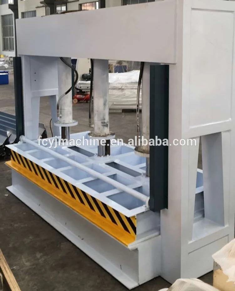100 Tons  heavy duty wood door laminated board  Hydraulic cold press machine