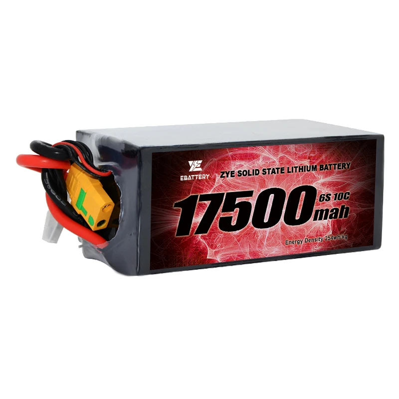 Custom LIHV 6S 7S 8S 12S 14S 17500mah 23000mah 44000mah Solid State Lithium Battery Pack for RC car UAV