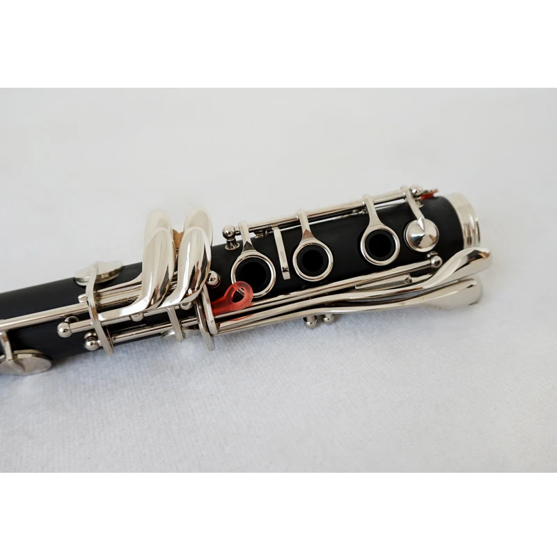 Woodwind Instruments Musical Clarinet Support OEM 17 Keys Nickel Plated Bakelite Bb Tone Tenor Clarinet
