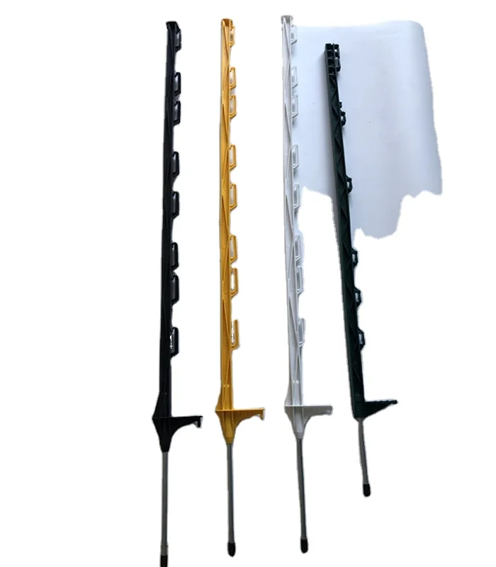 4ft electric fence plastic fence post /plastic step-in post for farm fencing
