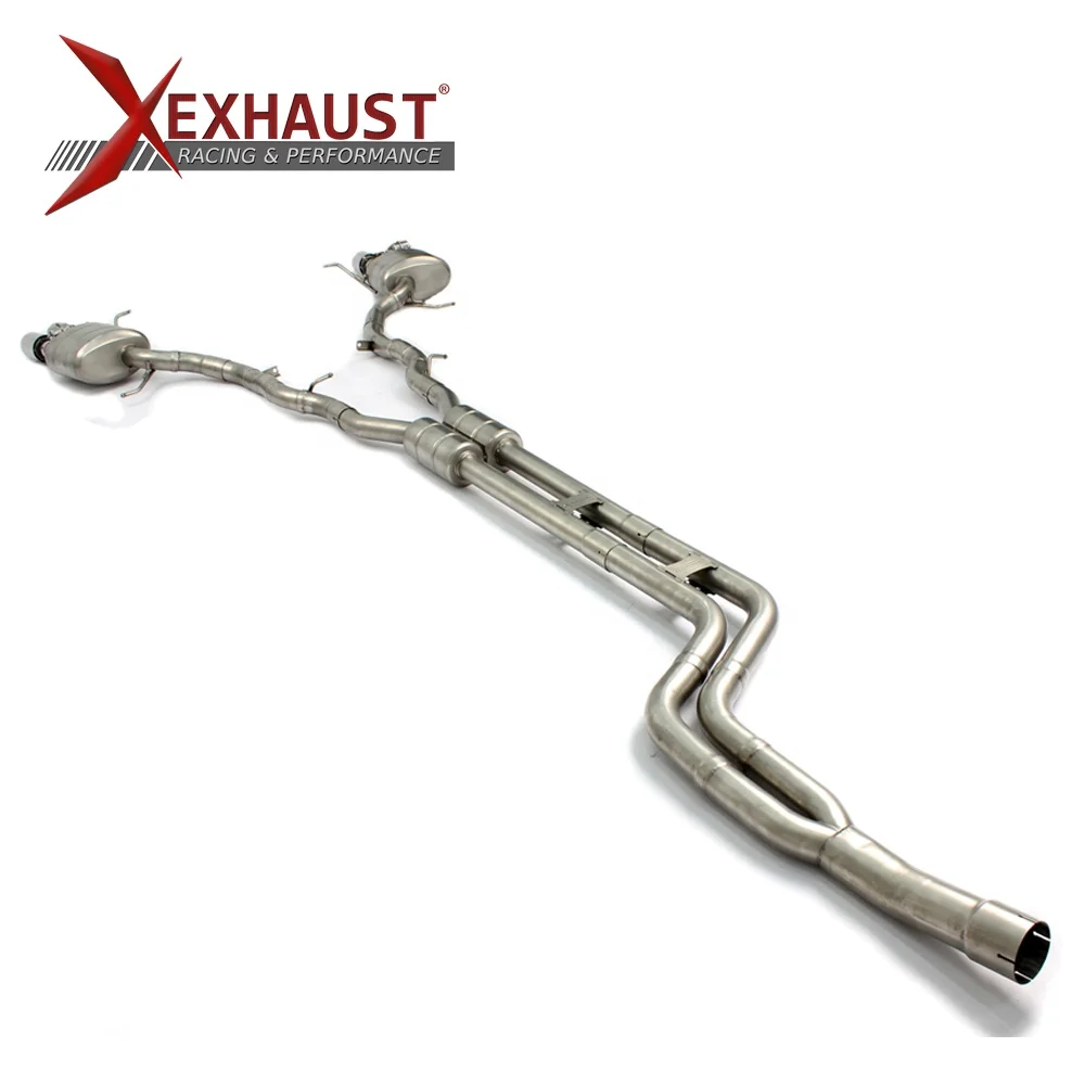  Выхлопная труба для BMW 6 серии 640 650 3 0 T 2011-15 catback наконечник выхлопной трубы valvetronic