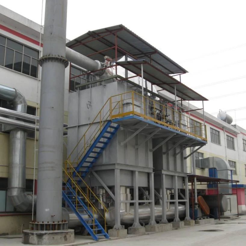 Regeneration of thermal oxidant RTO for VOCs treatment