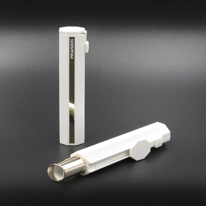 White Cosmetics Lipstick Container Manufacturers Custom Plastic Push-pull Lipstick Tube Packaging
