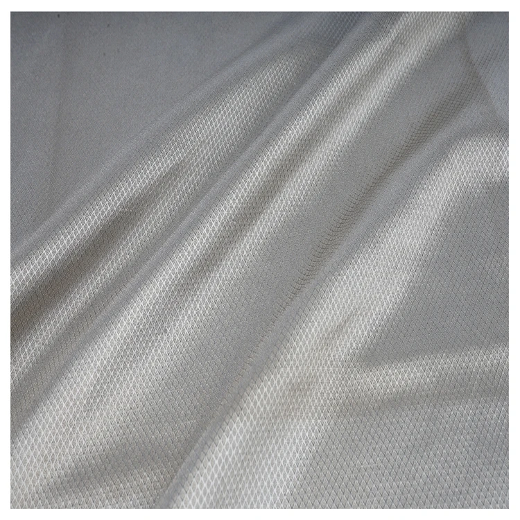 soft silver fiber radiation protection fabric diamond lattice Suitable for mobile computer