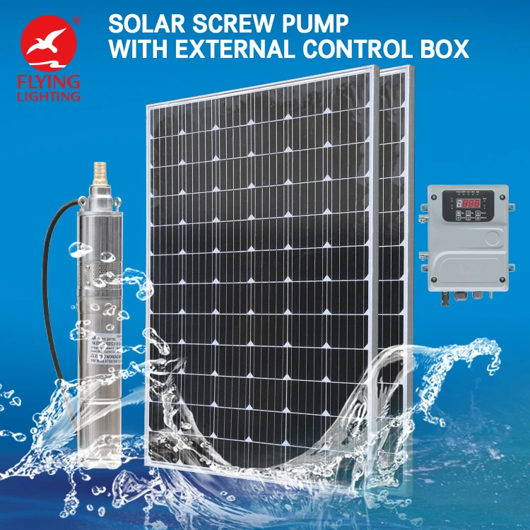 
Home Use High efficiency dc solar pump system 180W 1 cubic meter per hour Max Flow submerged deep well solar water pump 
