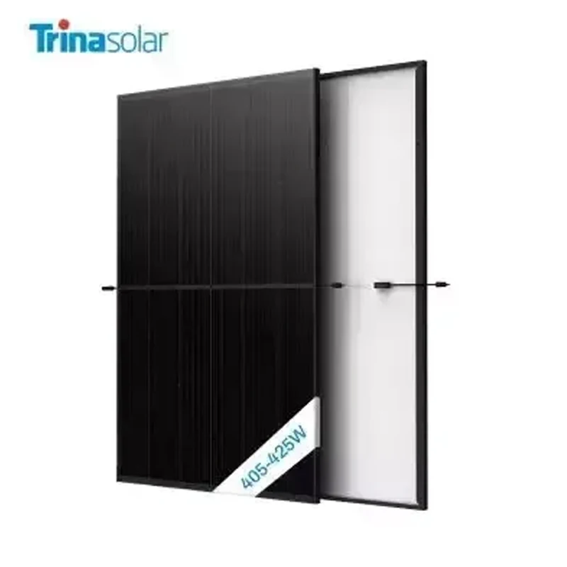 Trina DE09R.05 Trina Solar Panel 410W Half Cell Panel Mono 415W 425W 420Watt Full Black Solar Panel