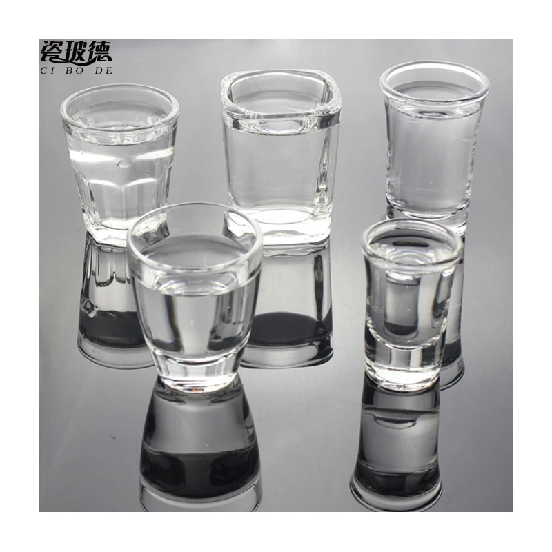 customized logo tequila frosted 2oz shot glasses cup set Printing Gold foil with handle espresso sublimation shot glass