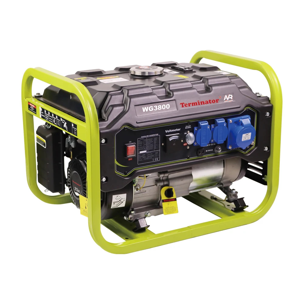 Single phase 15L OHV, aircooled 7.5hp 2500w 2800w recoil gasoline generators