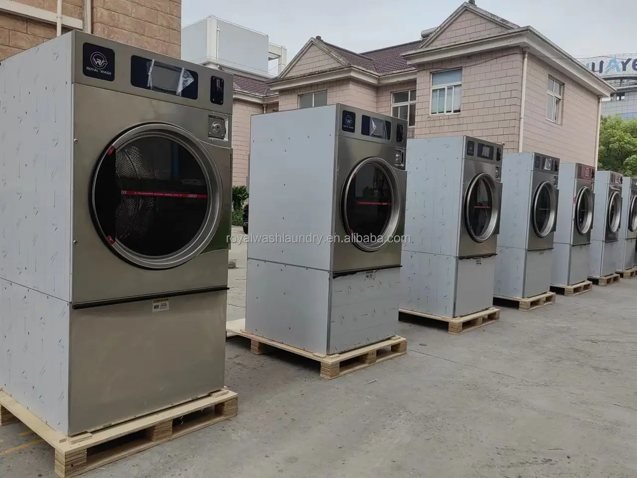 washing equipment   Coin /card Operated Single Tumble Dryer for Laundromat Self Service