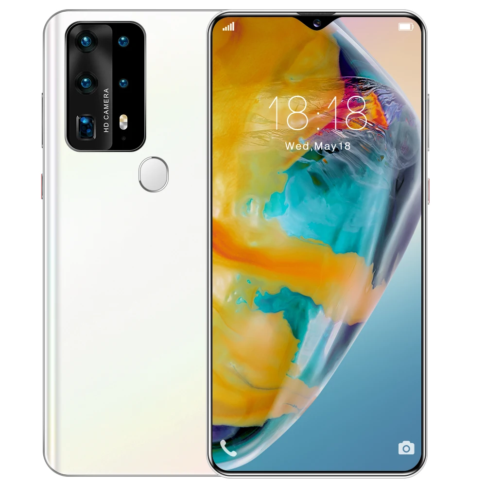 P40 PLUS 6.9INCH Made in China  12GB+512GB Touch Screen 24+48MP Unlocked Cellphone Smart Android 5G Phones Low Cost Smart Phones