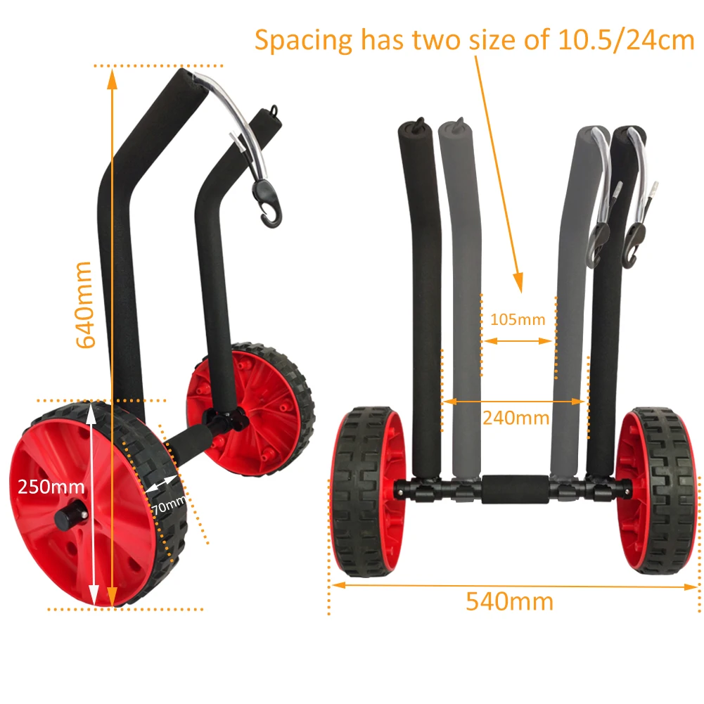2021 High Quality Popular SUP Trolley Surfboard Cart Paddle Board Carrier