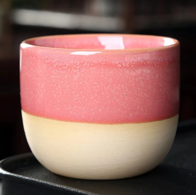 Japanese Style Handmade Pottery Mug Ceramic Tea Cups Espresso Coffee Cup Colorful Water Mugs 150ml