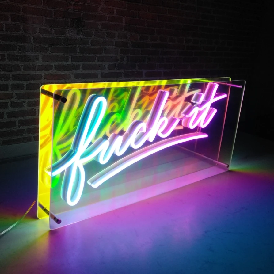 battery powered led neon signs