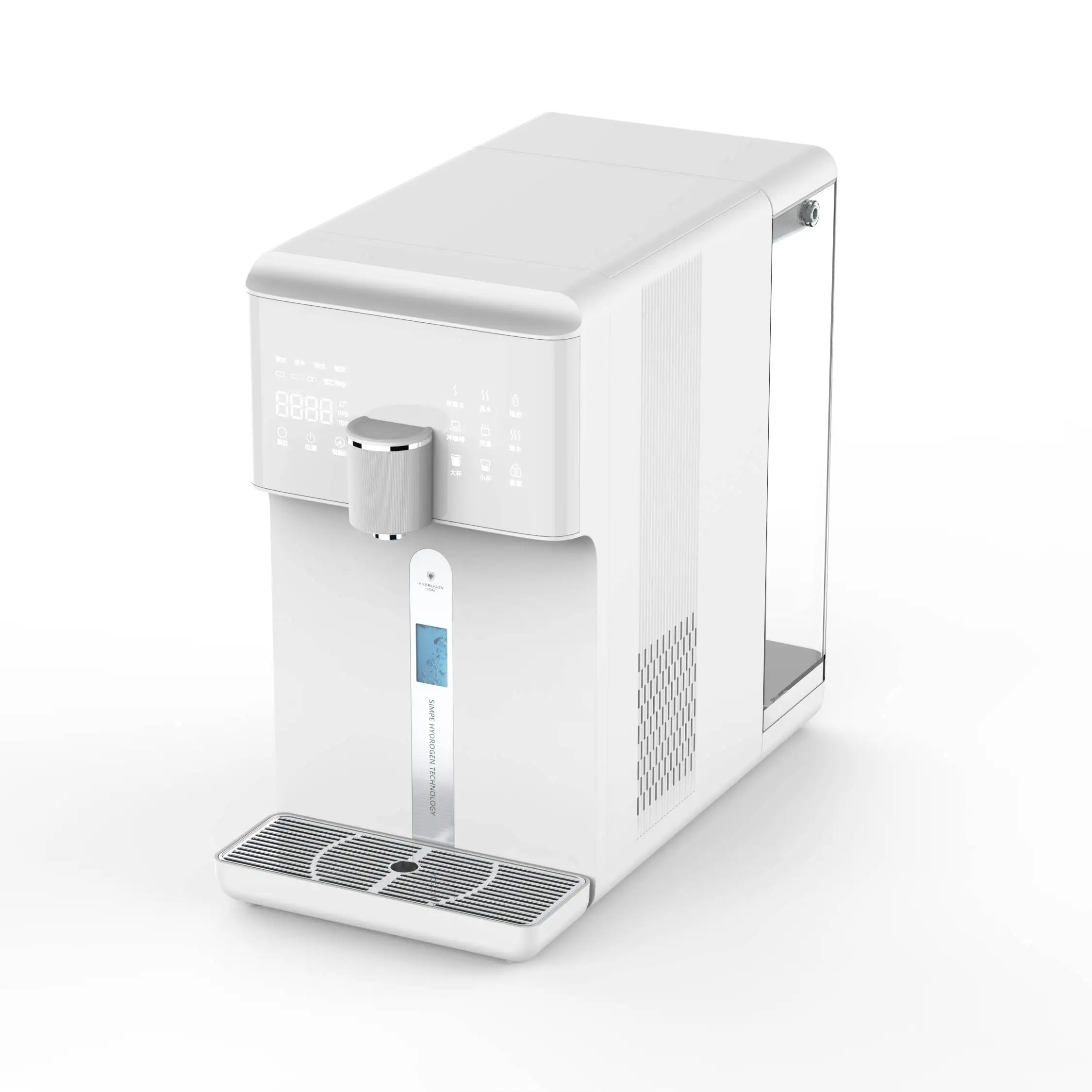 Hot And Cold Desktop Water Filter Dispenser 200GPD With Refrigerator/Water Cooler Commercial Water Purifier Machine