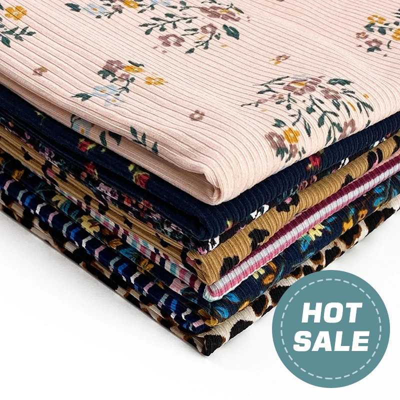 Горячая Распродажа, новая модная ткань essetex dty, 3*2 ребра, 2-сторонняя ткань с кисточкой, ткань с рисунком в рубчик, ткань для одежды