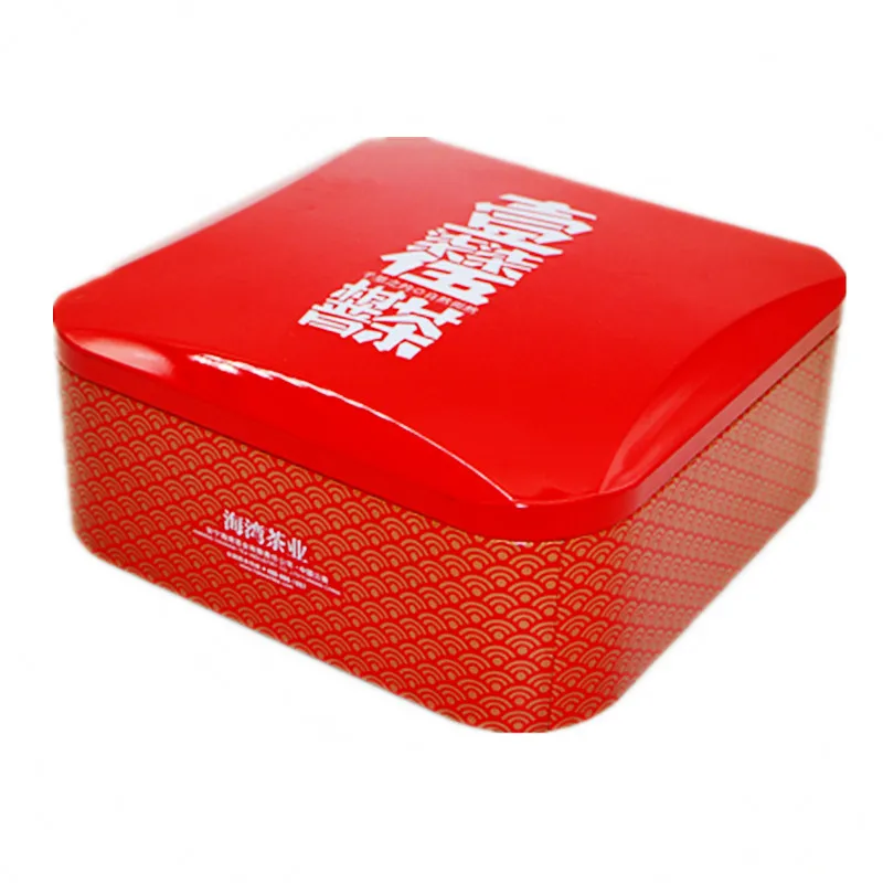 Customized Fashion New High-end  rectangular personalized tin can