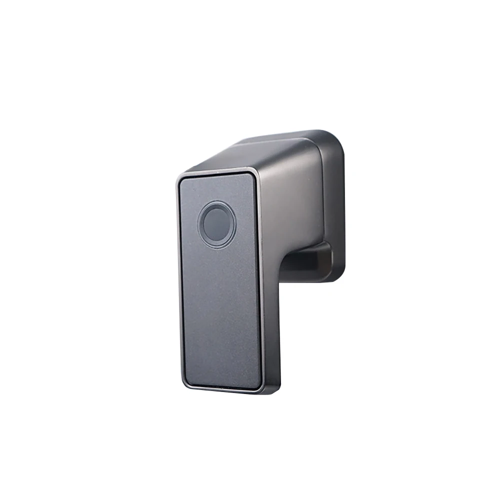 Smart waterproof fingerprint lock door handle