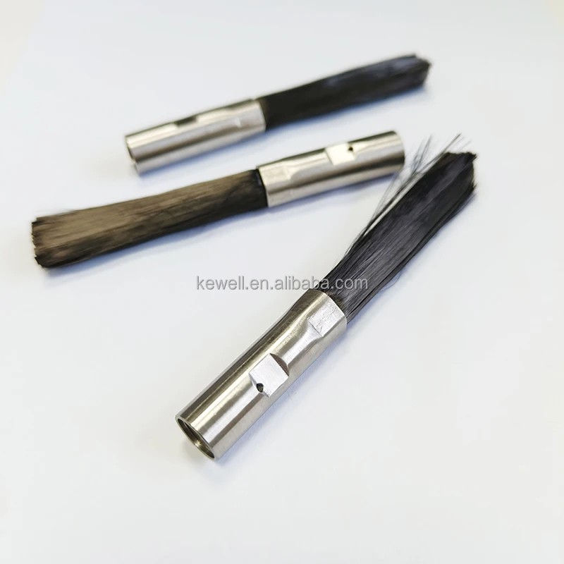 M6/M8/M10 Carbon Fibre Weld Cleaning Brush Industrial Grade Passivate Polish Stainless Steel TIG MIG Welding OEM Bristle Cleaner