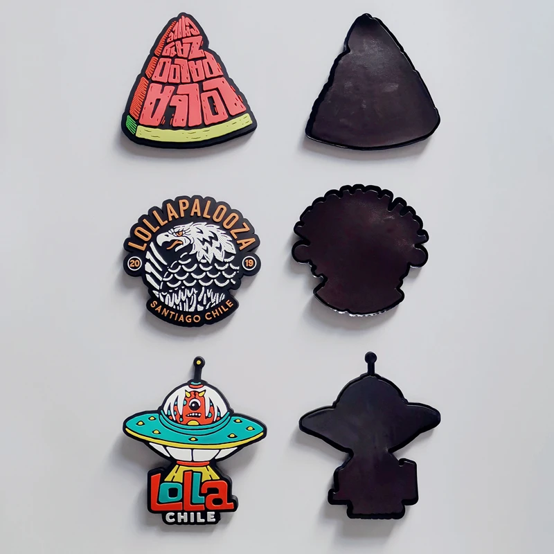 Custom Design personalise souvenir gift 2d 3d plastic soft pvc rubber refrigerator magnet