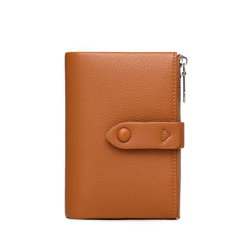 New Fashion Women Office Lady PU LeatherPurse Clutch Zipper Business Wallet Bag Card Holder Big Capacity Wallet