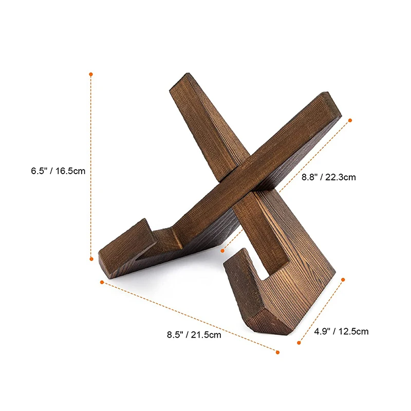 Wooden Cookbook Holder Stand