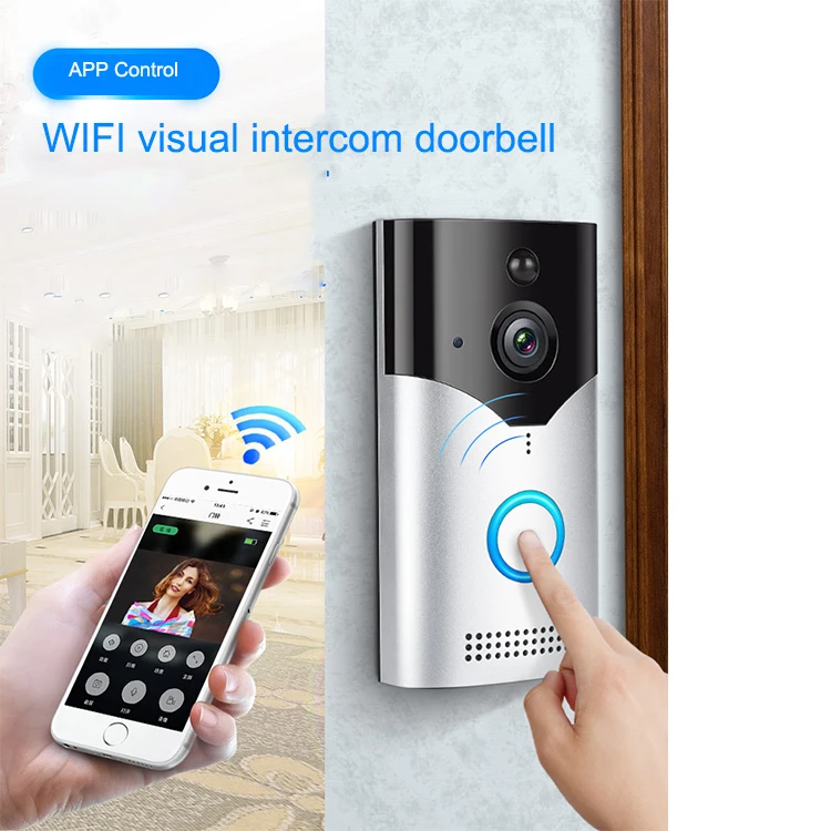 Home security camera system wireless tuya smart video ring doorbell 720P camera wifi Phone Intercom Doorbells