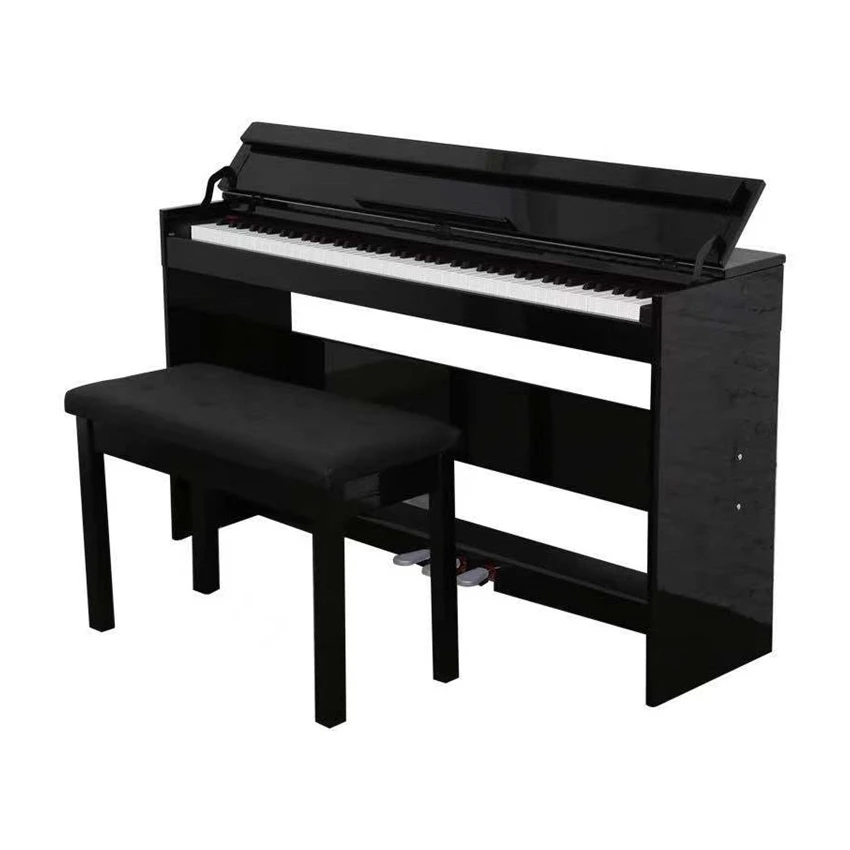 
Top Quality Baking Varnish Musical Keyboard 88 Keys Piano Keyboard with Midi 