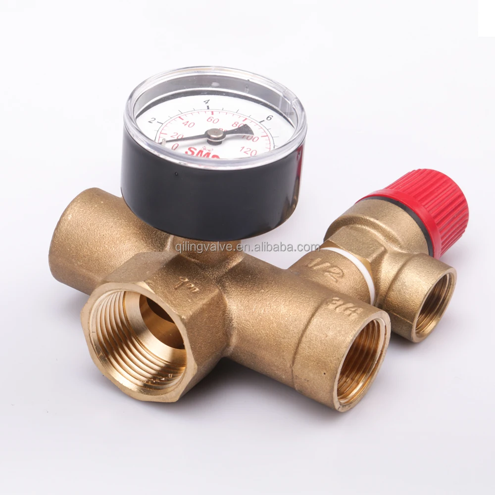Multi-functional CE WRAS customized pressure balance gas release boiler lpg safety valve sets
