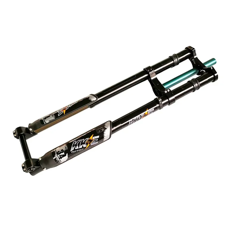 New brand KKE 110*15/20mm Alloy Suspension MTB front fork electric motorcycle front fork with rear shock KKE