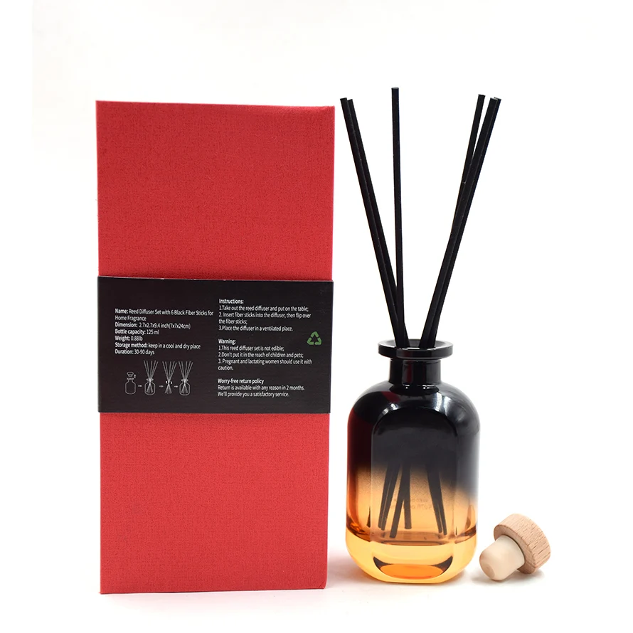 Fire Free Hotel Rattan Aromatherapy Perfume Essential oil Home indoor fragrance adornment leave fragrance air fresh