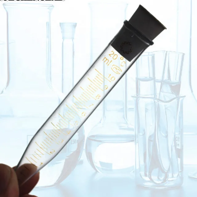 Lab Glass Conical Centrifuge Tube 15ml with Graduation