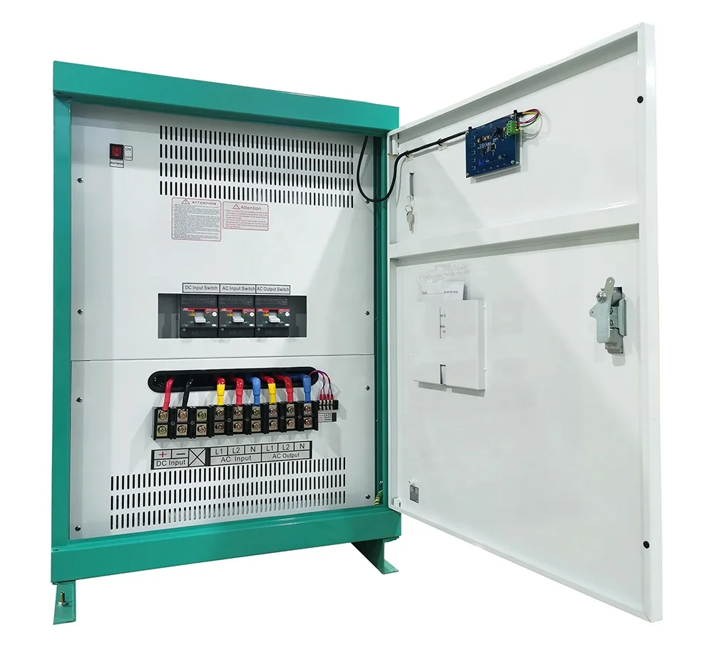 Sandi 40KW off grid inverter charger 220V 3 phase pure sine wave output with CSA & UL1741 certificates