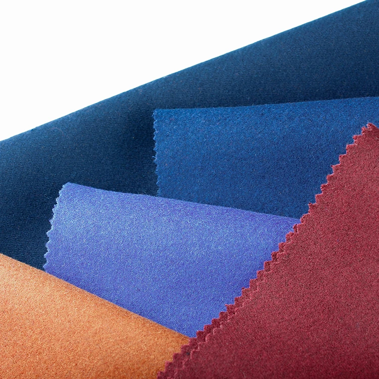
Chinese factory winter overcoat wool fabric warm tweed textile 