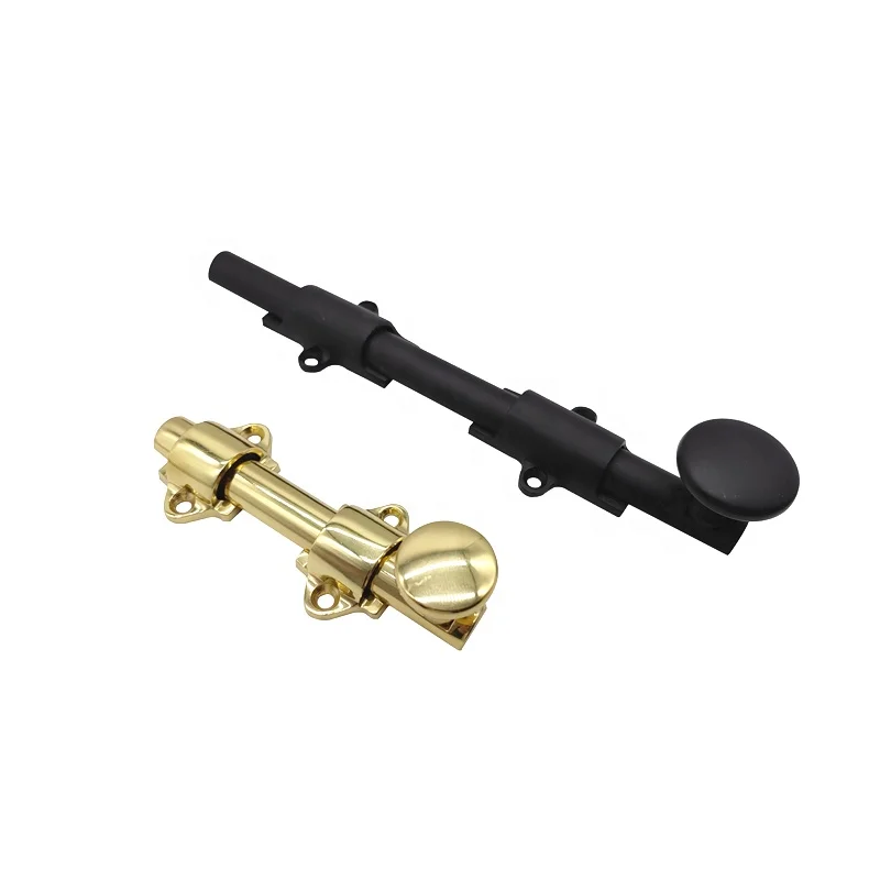 Heavy Duty Solid Brass 4 Inch Dutch Door Surface Bolt