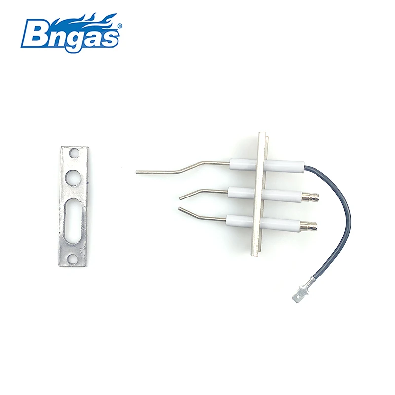 Spark and ionisation electrode kit for gas water heater