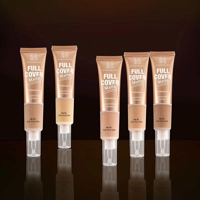 foundation private label Flawless make up foundation Liquid Foundation Makeup, Full Coverage Foundation, 1 Fl. Oz.